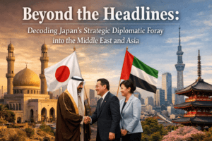 Beyond the Headlines: Decoding Japan's Strategic Diplomatic Foray into the Middle East and Asia 