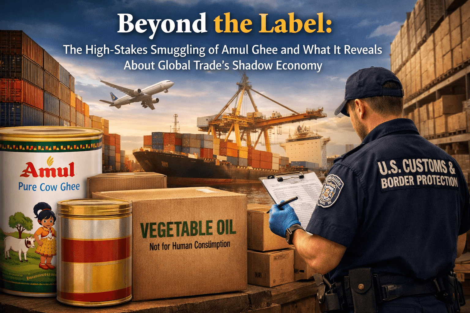 Beyond the Label: The High-Stakes Smuggling of Amul Ghee and What It Reveals About Global Trade's Shadow Economy 