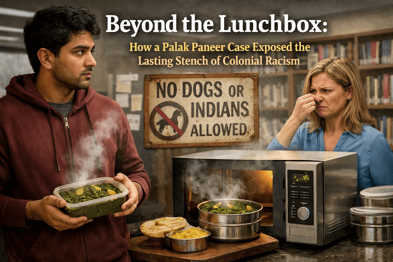 Beyond the Lunchbox: How a Palak Paneer Case Exposed the Lasting Stench of Colonial Racism 