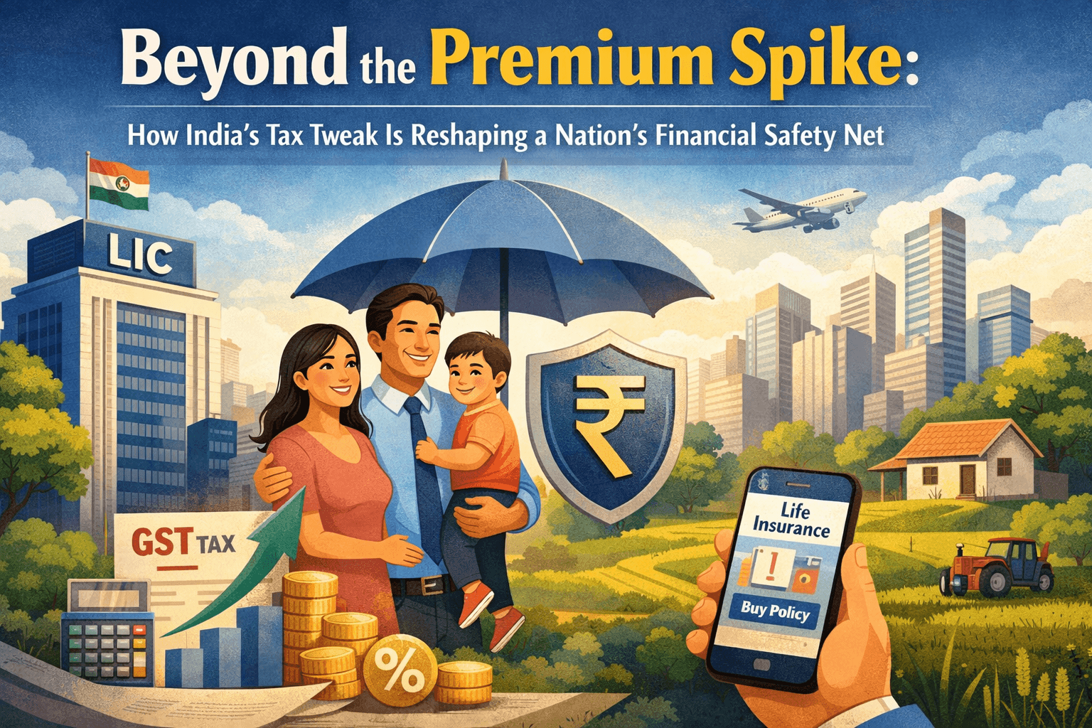 Beyond the Premium Spike: How India’s Tax Tweak Is Reshaping a Nation’s Financial Safety Net 
