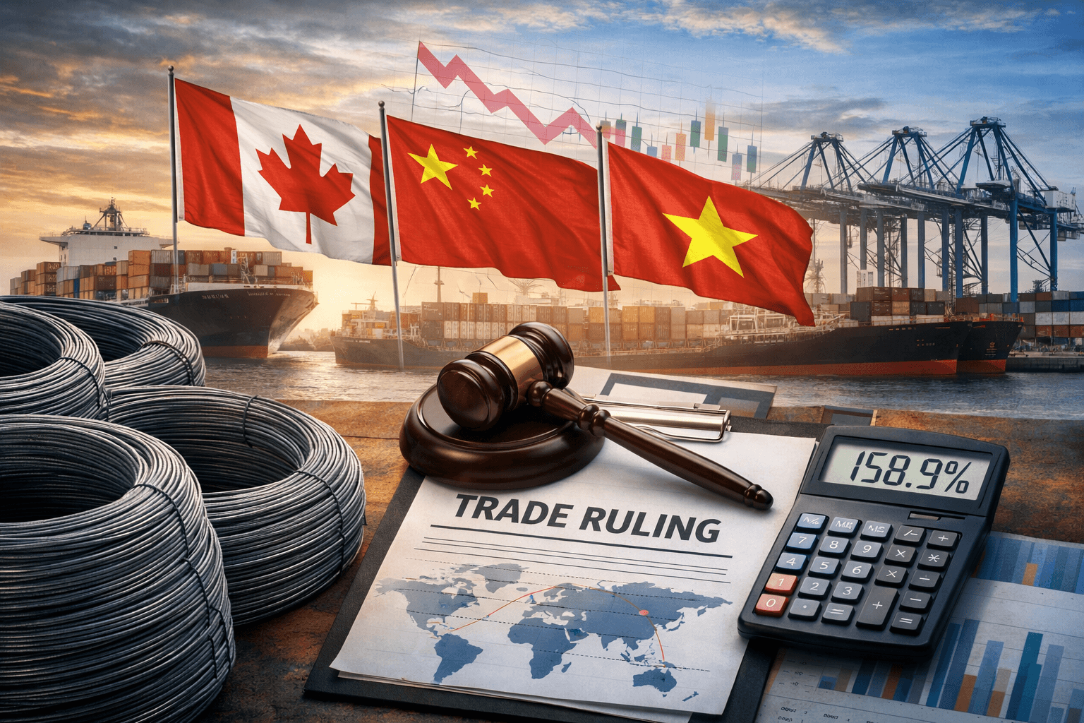 Canadian Trade Tribunal's Steel Wire Decision: A Global Trade Ripple Effect 
