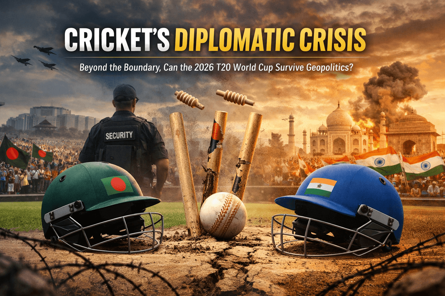 Cricket’s Diplomatic Crisis: Beyond the Boundary, Can the 2026 T20 World Cup Survive Geopolitics? 