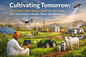 Cultivating Tomorrow: Why India's 2026 Budget Must Sow the Seeds of a Tech-Driven, Climate-Smart Agri Revolution 