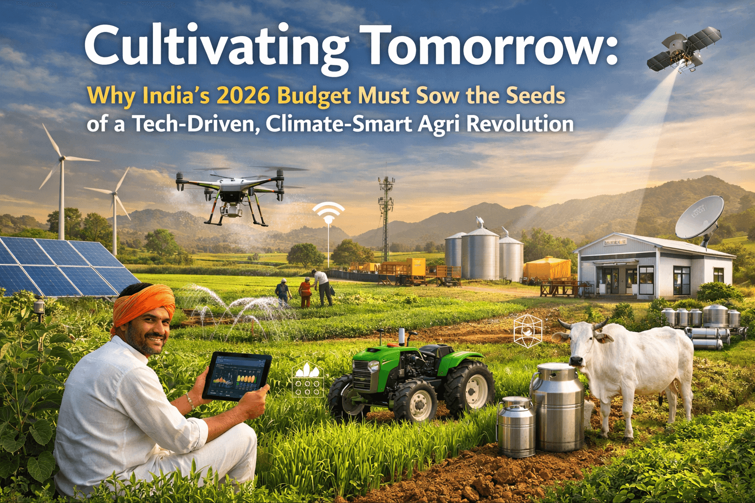 Cultivating Tomorrow: Why India's 2026 Budget Must Sow the Seeds of a Tech-Driven, Climate-Smart Agri Revolution 