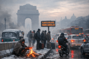 Delhi's Chilled Welcome to 2026: A Perfect Storm of Record Cold, Toxic Air, and Travel Chaos 