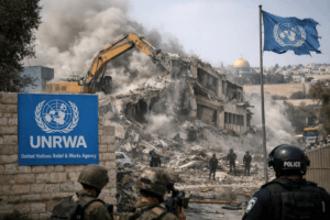 Demolition of UNRWA Headquarters: An Unprecedented Escalation Against International Law 1 Demolition of UNRWA Headquarters: An Unprecedented Escalation Against International Law