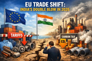 EU Trade Shift: How India Faces a Double Blow of Tariffs and Carbon Costs in 2026 1 EU Trade Shift: How India Faces a Double Blow of Tariffs and Carbon Costs in 2026