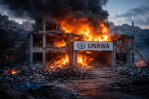 Flames in Jerusalem: The Burning of UNRWA’s HQ and the Incineration of a Delicate Status Quo 