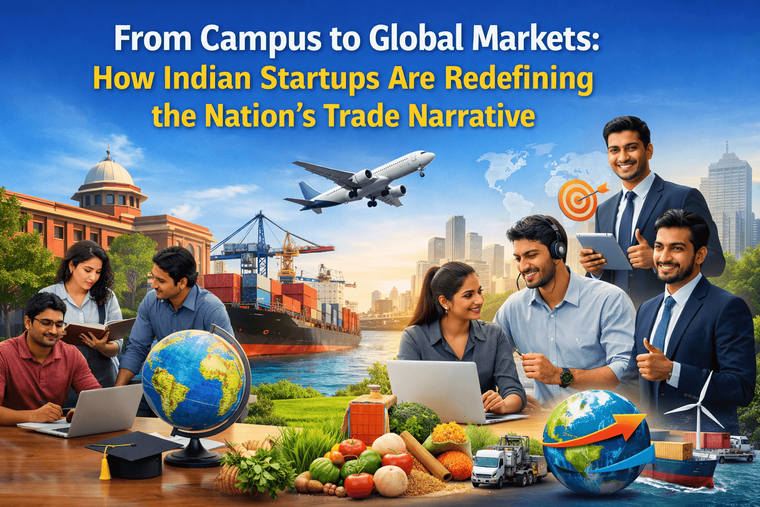 From Campus to Global Markets: How Indian Startups Are Redefining the Nation's Trade Narrative 