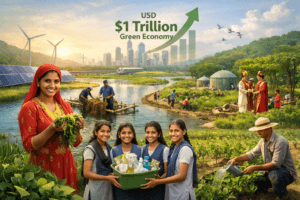 From Grassroots to GDP: How India’s Small Sustainable Choices Are Building a $1 Trillion Green Economy 