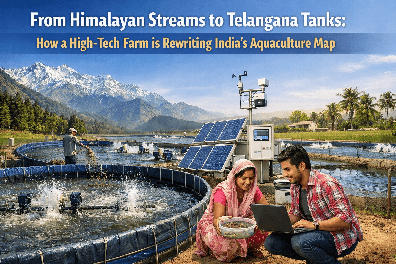 From Himalayan Streams to Telangana Tanks: How a High-Tech Farm is Rewriting India’s Aquaculture Map 