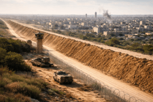From Yellow Lines to Earth Walls: How Israel is Cementing Gaza's Division 