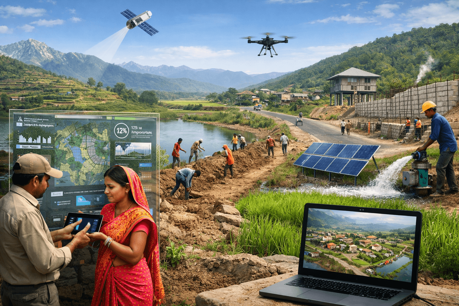 G-RAM-G: Can India's Tech‑Driven Rural Jobs Guarantee Build a More Resilient Future? 