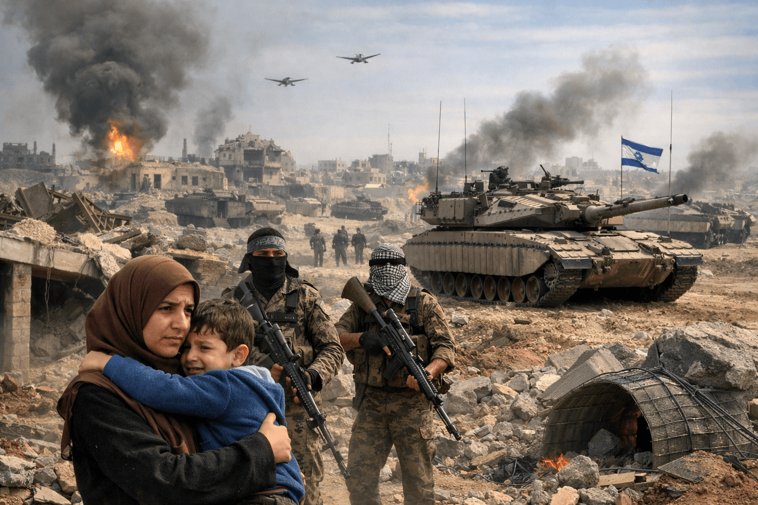 Gaza on the Brink: As Peace Plan Stalls, Military Buildup Signals Return to War 