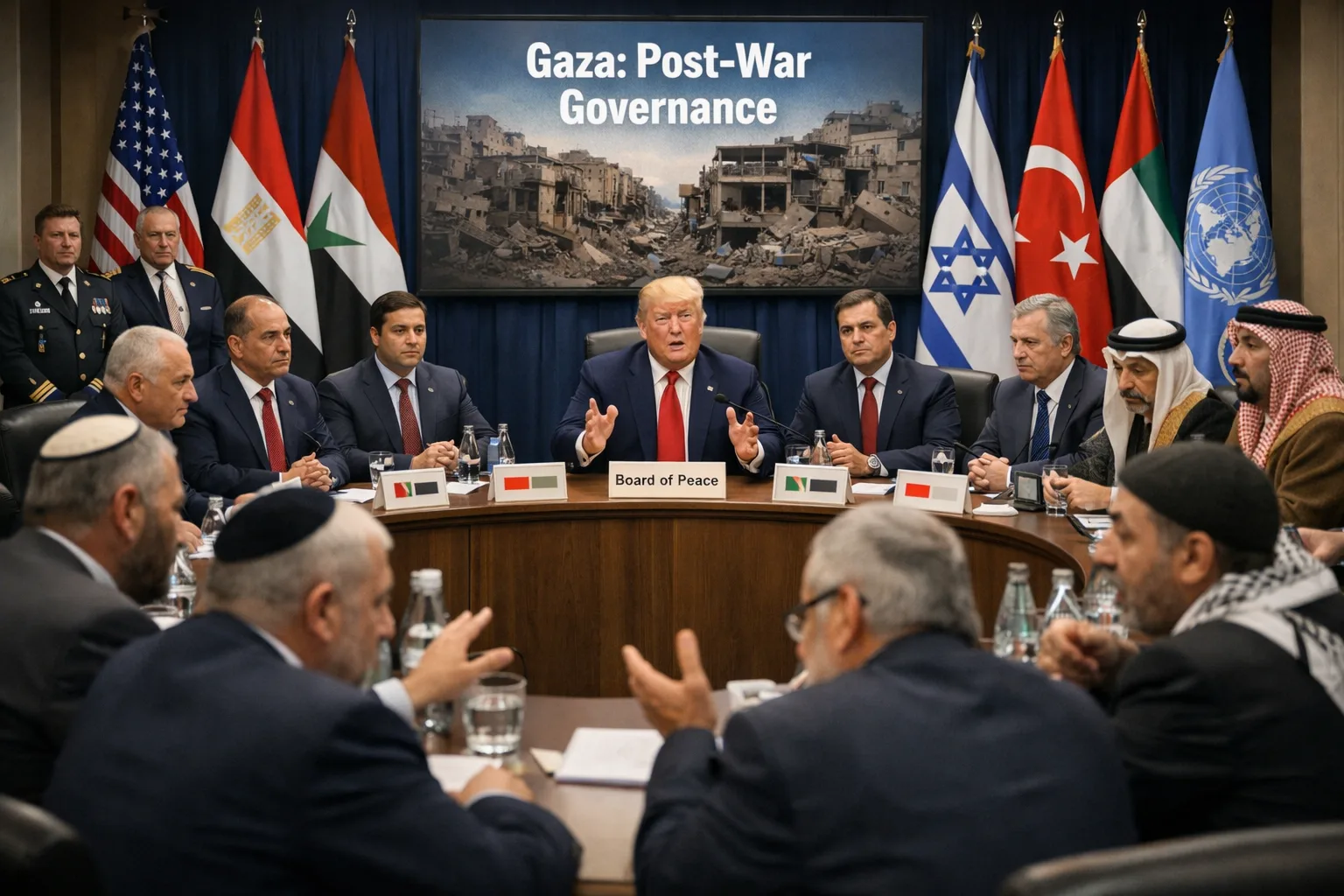 Gaza's Post-War Future: A US-Backed "Board of Peace" Meets Israeli and Palestinian Resistance 