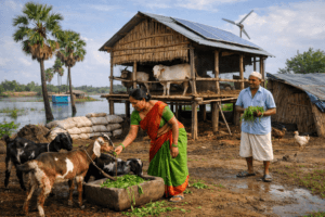 How Smallholder Livestock Farmers in India’s Cyclone Capital Are Adapting to Climate Change 