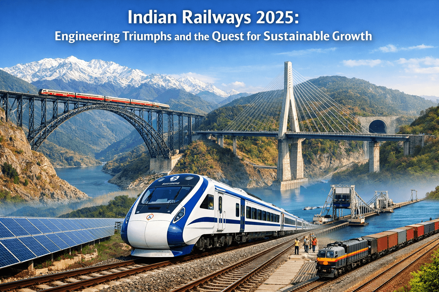 Indian Railways 2025: Engineering Triumphs and the Quest for Sustainable Growth 