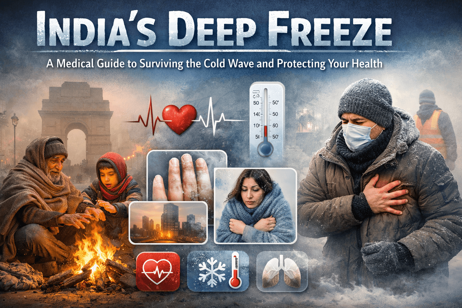 India’s Deep Freeze: A Medical Guide to Surviving the Cold Wave and Protecting Your Health 