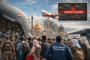 India's Dual Crisis: Evacuating Nationals from Iran Amid Airspace Chaos 
