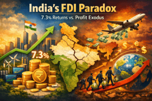 India's FDI Paradox: Robust 7.3% Returns Mask a Troubling Exodus of Profits 1 India's FDI Paradox: Robust 7.3% Returns Mask a Troubling Exodus of Profits