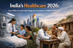 India's Healthcare 2026: Can Ethical Leadership Bridge the Gap Between Ambition and Access? 1 India's Healthcare 2026: Can Ethical Leadership Bridge the Gap Between Ambition and Access?