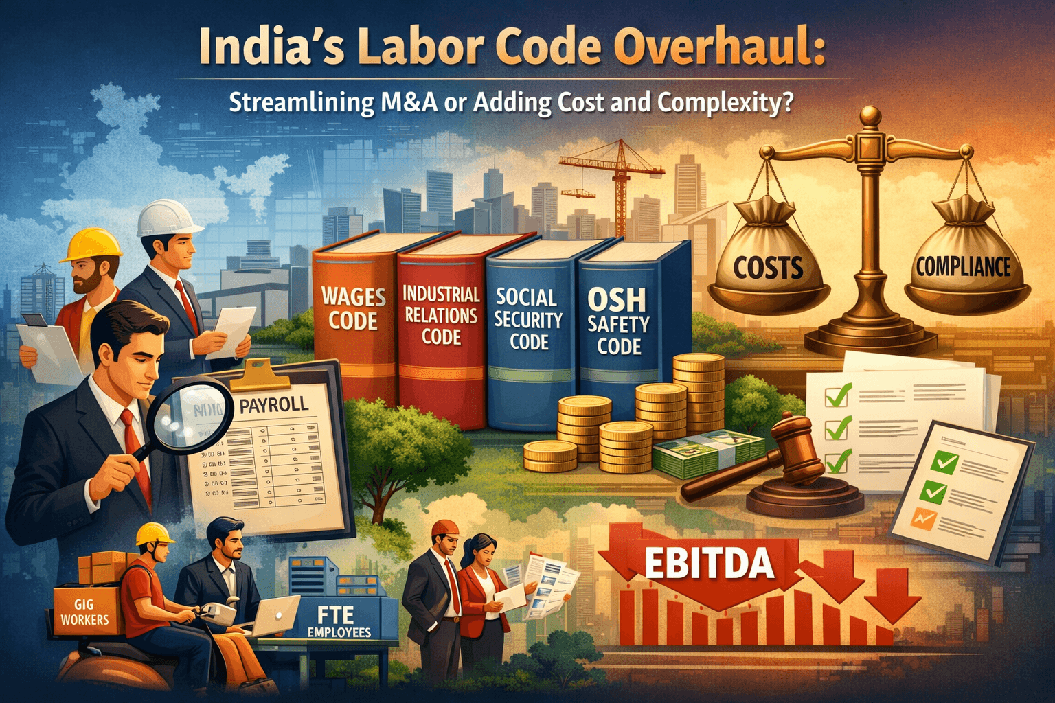 India’s Labor Code Overhaul: Streamlining M&A or Adding Cost and Complexity? 