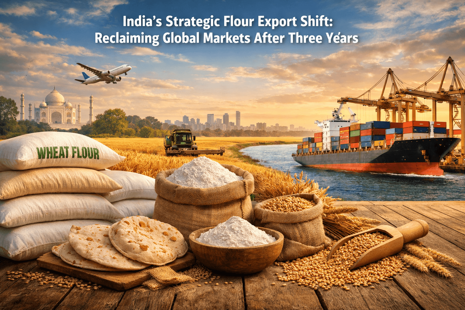 India's Strategic Flour Export Shift: Reclaiming Global Markets After Three Years 