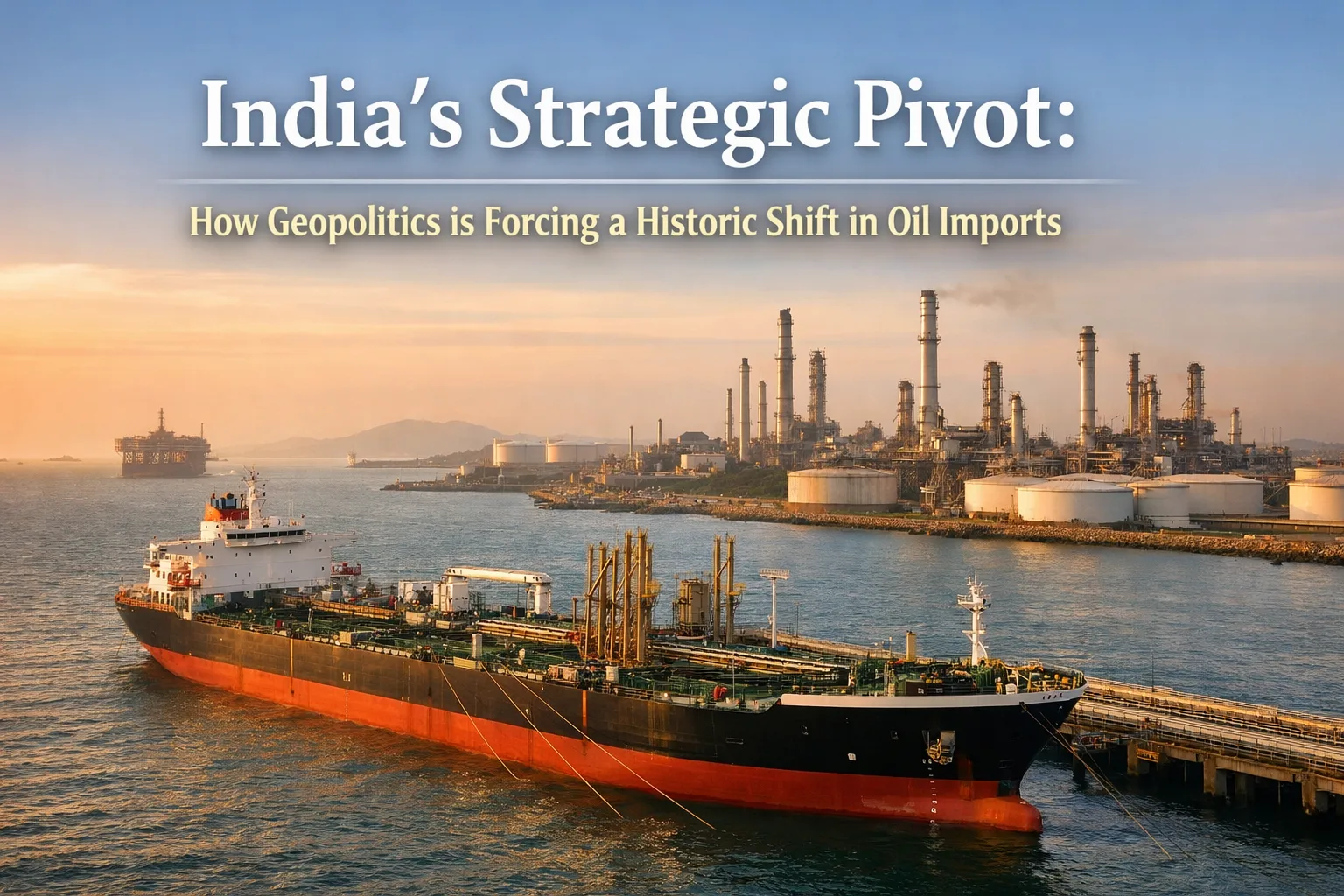 India's Strategic Pivot: How Geopolitics is Forcing a Historic Shift in Oil Imports