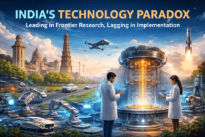 India's Technology Paradox: Leading in Frontier Research, Lagging in Implementation 1 India's Technology Paradox: Leading in Frontier Research, Lagging in Implementation