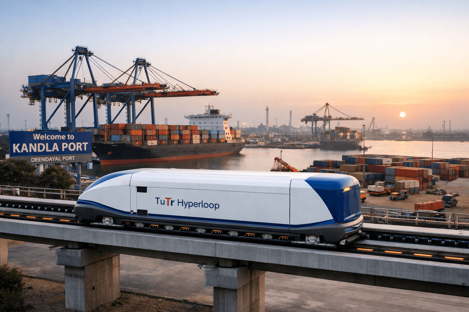 Kandla Port's Silent Revolution: How IIT Madras-Backed LIM Tech Could Redefine India's Cargo Future 