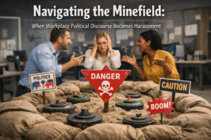 Navigating the Minefield: When Workplace Political Discourse Becomes Harassment 