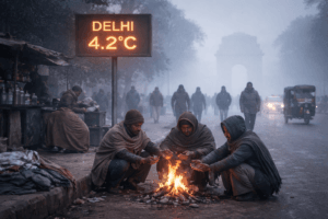 North India's Deep Freeze: A Public Health Crisis Unfolds as Temperatures Plunge to 4.2°C