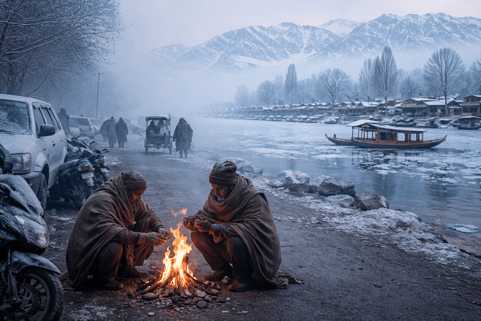 Northern India's Deep Freeze: Science, Struggle, and Silent Beauty in a Historic Cold Wave