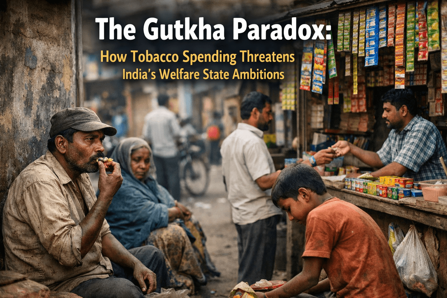 The Gutkha Paradox: How Tobacco Spending Threatens India’s Welfare State Ambitions 