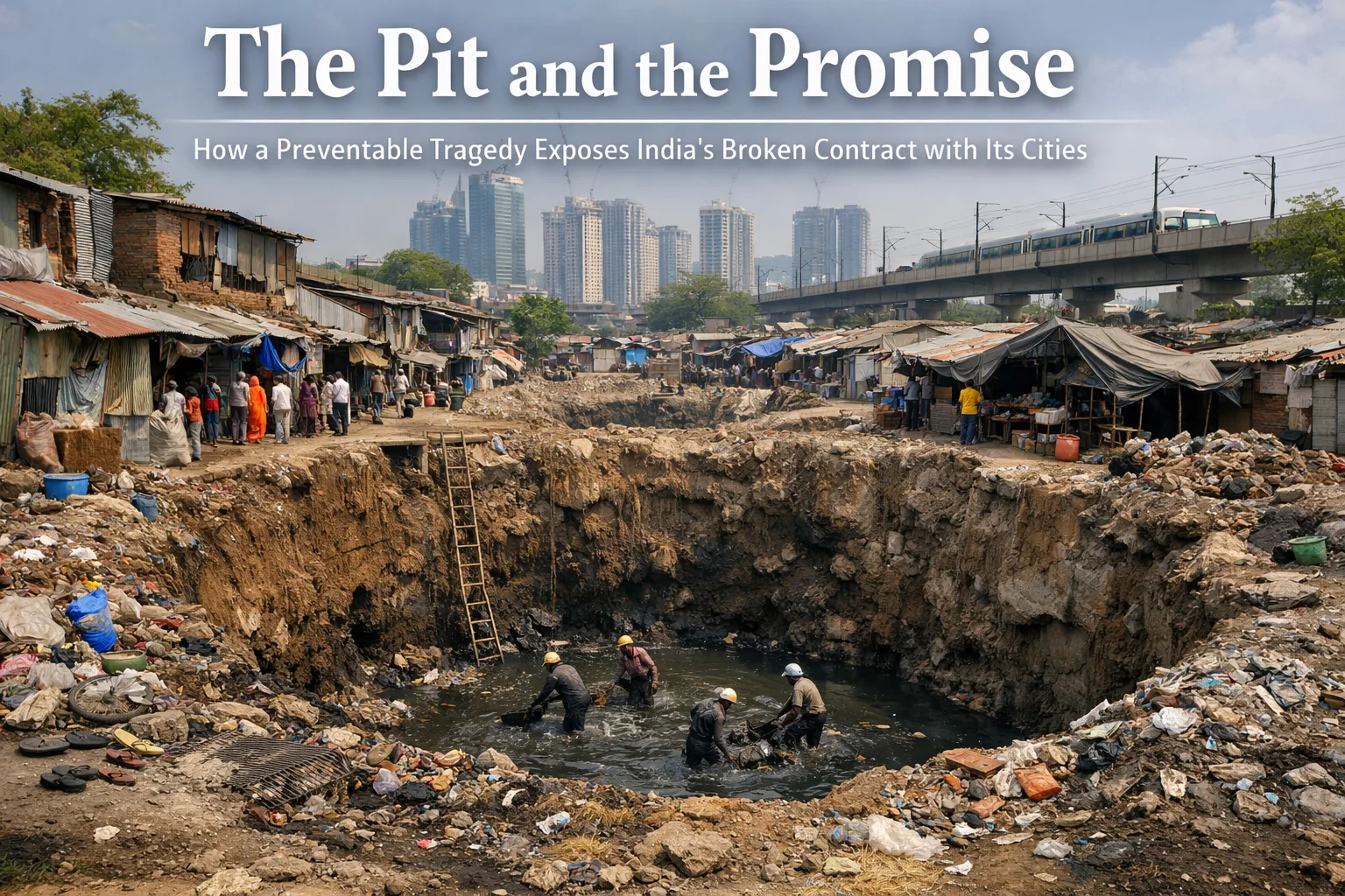 The Pit and the Promise: How a Preventable Tragedy Exposes India's Broken Contract with Its Cities 