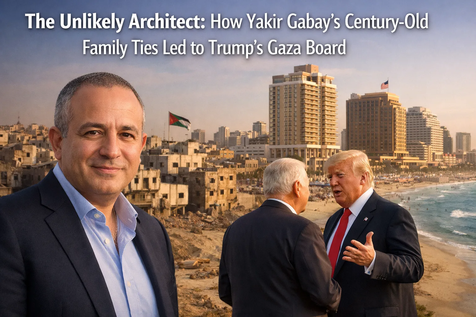 The Unlikely Architect: How Yakir Gabay's Century-Old Family Ties Led to Trump's Gaza Board 