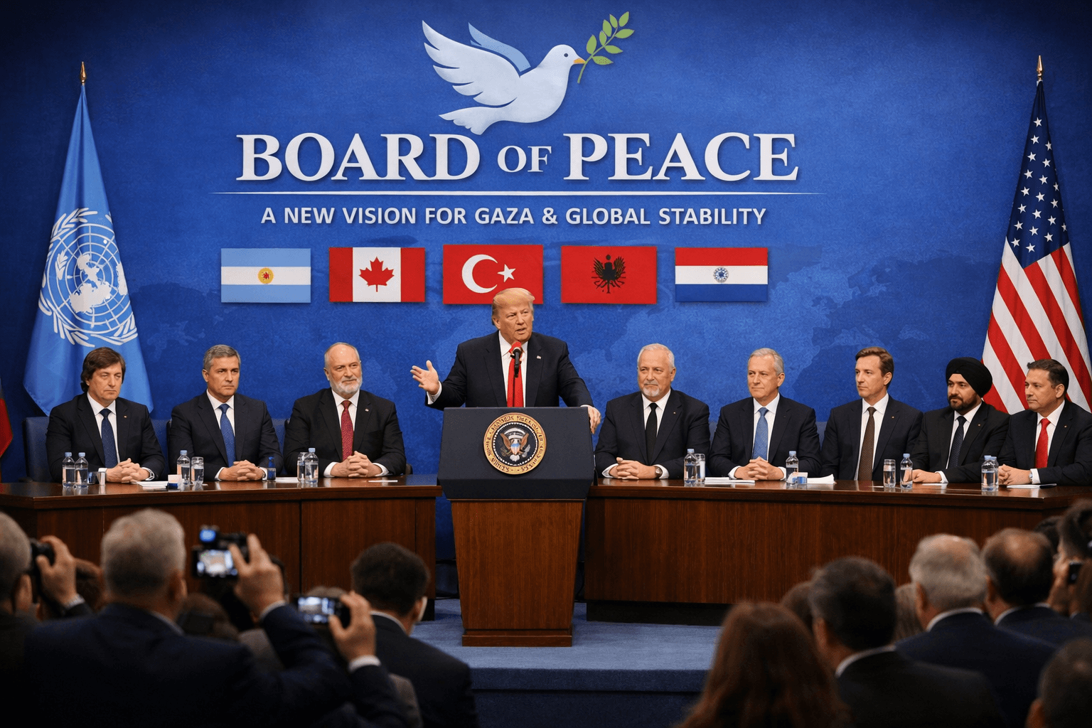 Trump's "Board of Peace" Unveiled: A Blueprint for Gaza's Future or a New Global Order?