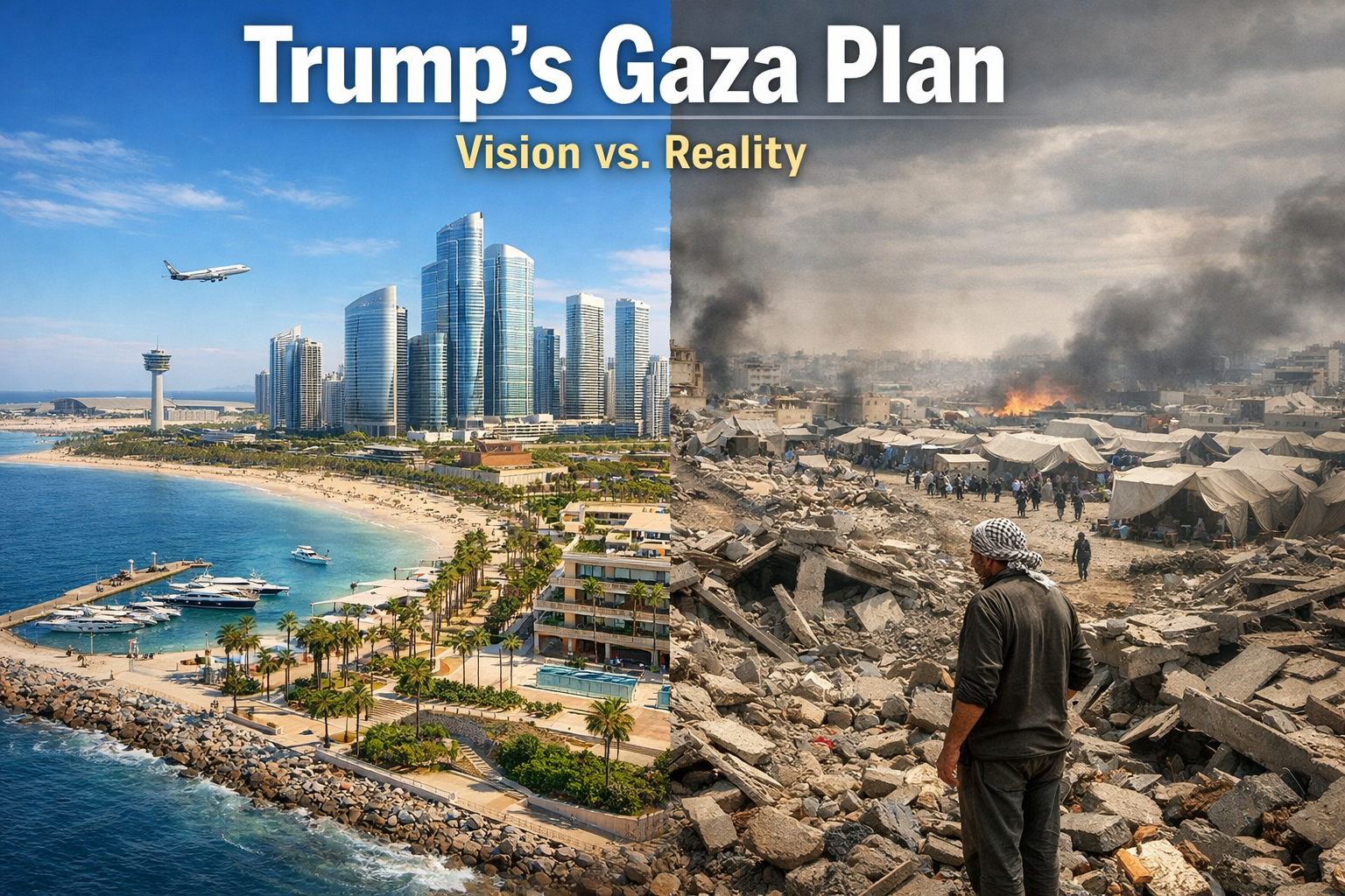 Trump's Gaza Plan: An Ambitious Blueprint Collides with Violent Reality