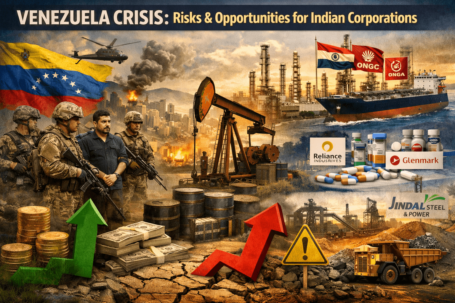 Venezuela Crisis: A Mixed Bag of Risks and Opportunities for Indian Corporations 