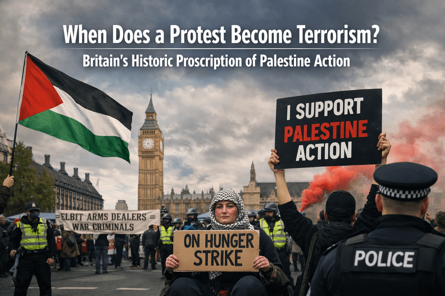 When Does a Protest Become Terrorism? Britain’s Historic Proscription of Palestine Action 