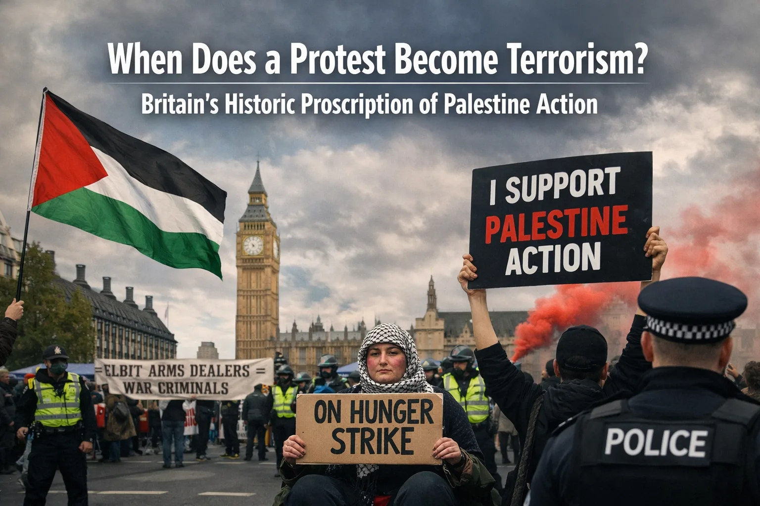When Does a Protest Become Terrorism? Britain’s Historic Proscription of Palestine Action 