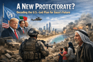 A New Protectorate? Decoding the U.S.-Led Plan for Gaza’s Future 