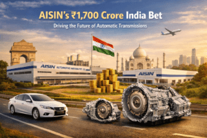 AISIN's ₹1,700 Crore India Bet: A Strategic Move to Dominate India's Growing Automatic Transmission Market 