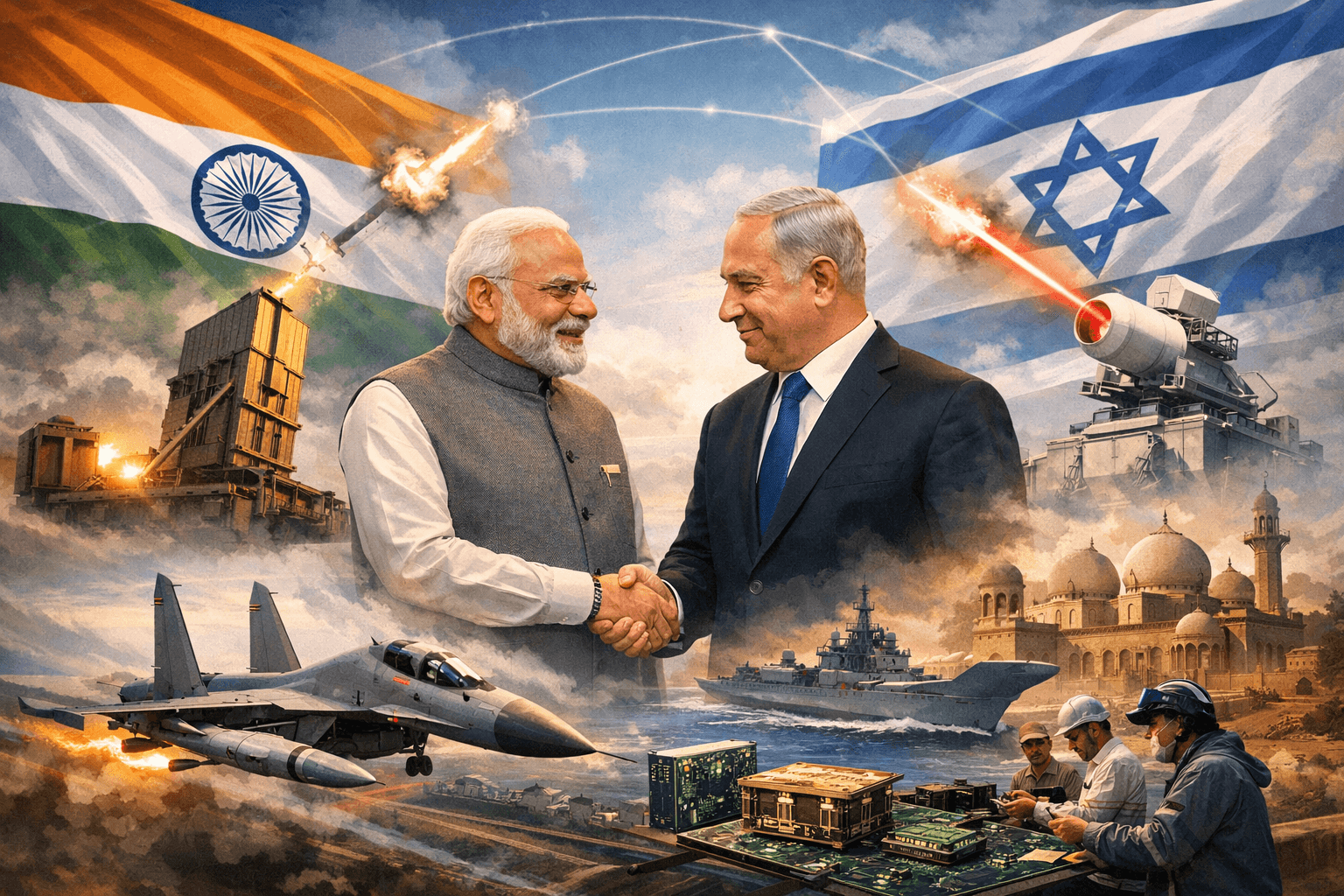 Beyond Buyer-Seller: The Deep Tech Pivot Reshaping India-Israel Defence Ties 