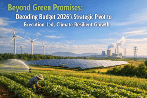 Beyond Green Promises: Decoding Budget 2026’s Strategic Pivot to Execution-Led, Climate-Resilient Growth 