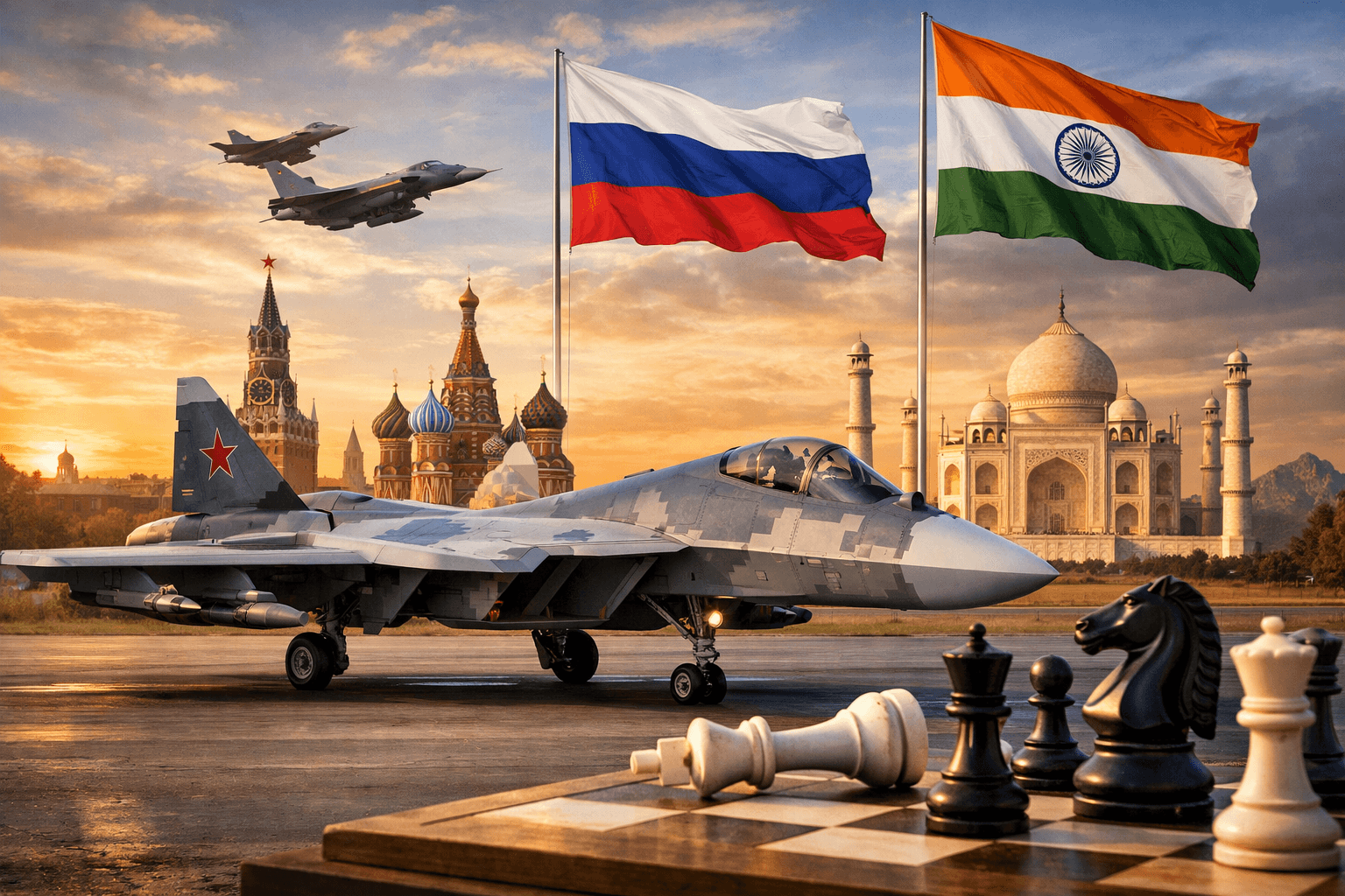 Beyond Stealth: Russia's Su-57 Pitch to India and the High-Stakes Geopolitical Chessboard 