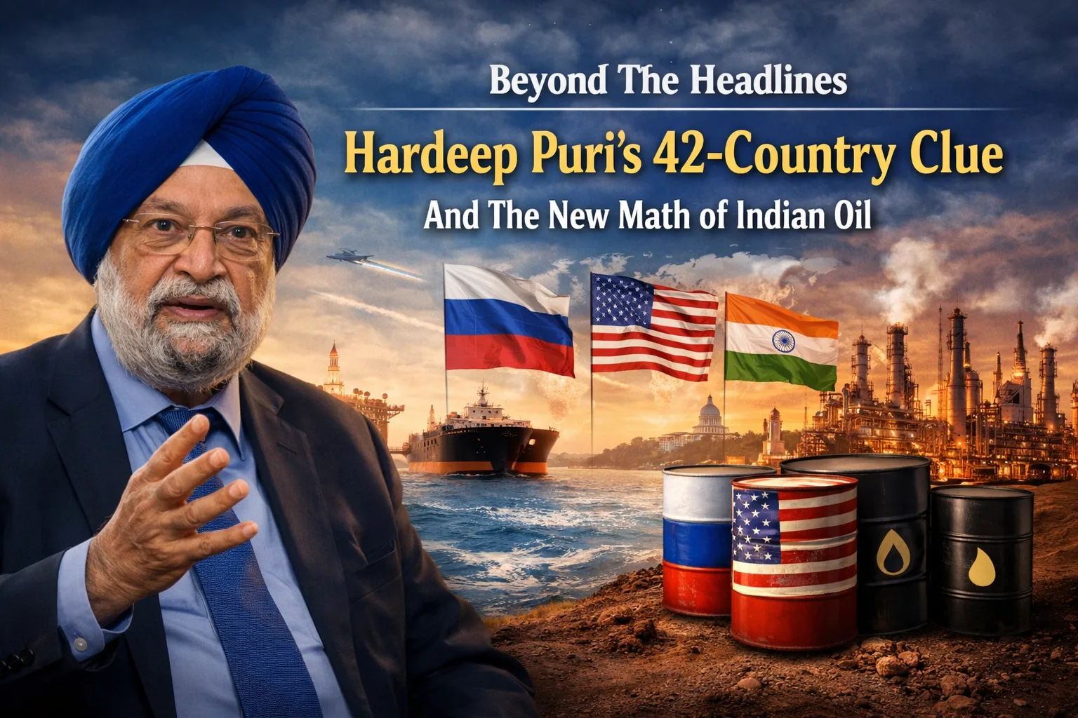 Beyond The Headlines: Hardeep Puri’s 42-Country Clue And The New Math of Indian Oil 