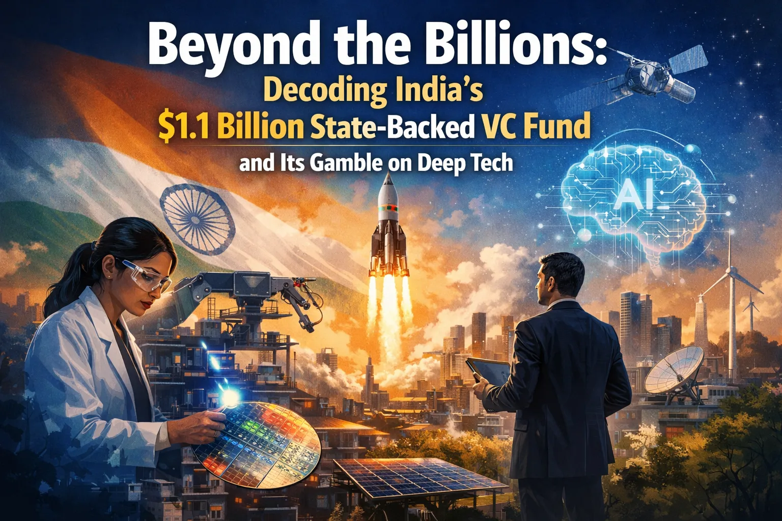 Beyond the Billions: Decoding India's $1.1 Billion State-Backed VC Fund and Its Gamble on Deep Tech 
