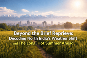 Beyond the Brief Reprieve: Decoding North India's Weather Shift and The Long, Hot Summer Ahead 1 Beyond the Brief Reprieve: Decoding North India's Weather Shift and The Long, Hot Summer Ahead