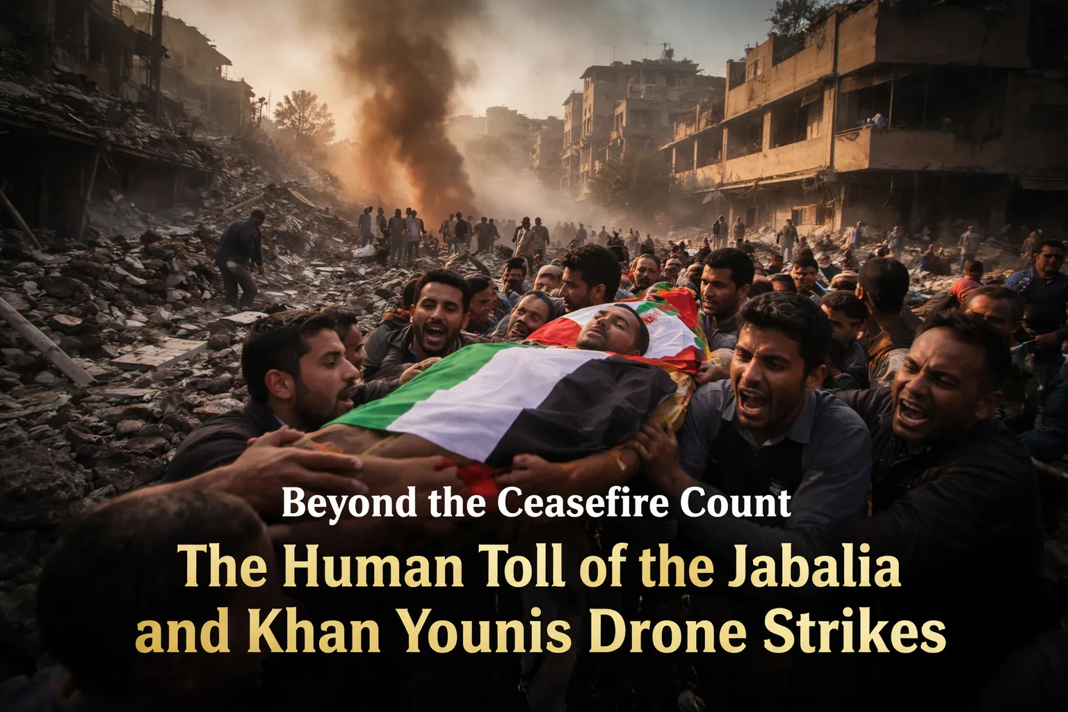 Beyond the Ceasefire Count: The Human Toll of the Jabalia and Khan Younis Drone Strikes 